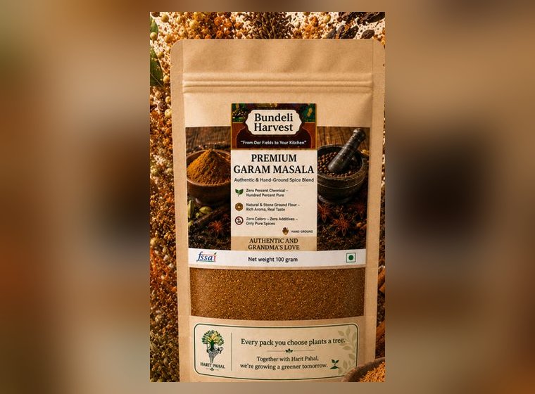 Bundeli Harvest Garam Masala pack